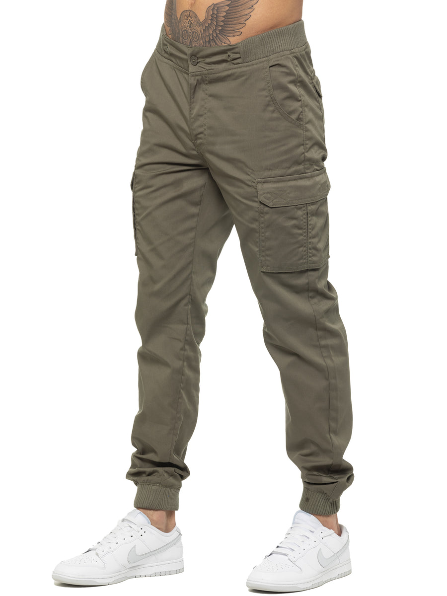 Drake Cargo Pants - Khaki – ENZO Jeans